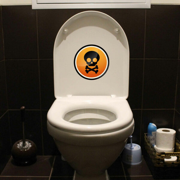 Autocolantes WC