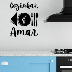 Kitchen lettering