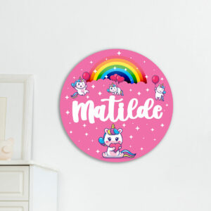 PLACA REDONDA INFANTIL 4