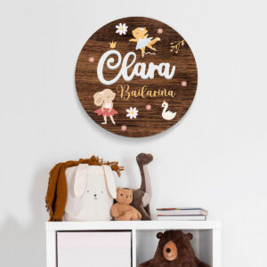 PLACA REDONDA INFANTIL 2