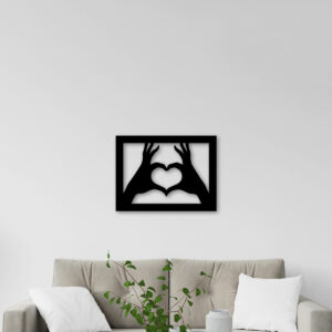 Quadro hand heart